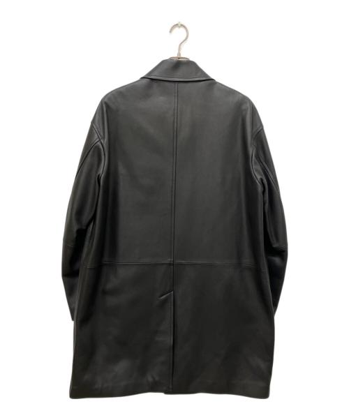AURALEE（オーラリー）AURALEE (オーラリー) ESTNATION (エストネーション) EXCLUSIVE GOAT LETHER COAT ブラック サイズ:4の古着・服飾アイテム