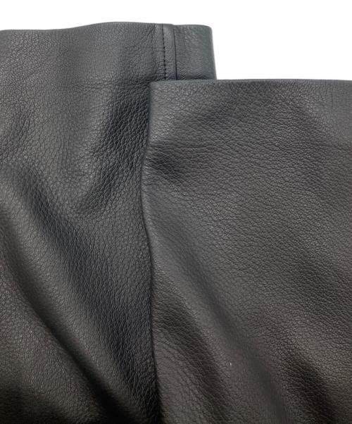 AURALEE（オーラリー）AURALEE (オーラリー) ESTNATION (エストネーション) EXCLUSIVE GOAT LETHER COAT ブラック サイズ:4の古着・服飾アイテム