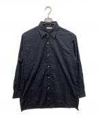 MAATEE&SONSマーティーアンドサンズ）の古着「GUPTA KHADI COTTON SHIRTS」｜ブラック
