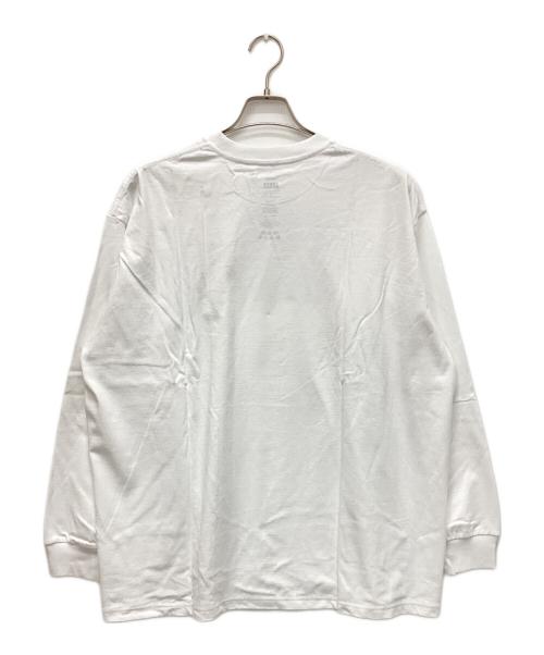 Graphpaper（グラフペーパー）Graphpaper (グラフペーパー) L/S Oversized Tee ホワイト サイズ:F 未使用品の古着・服飾アイテム