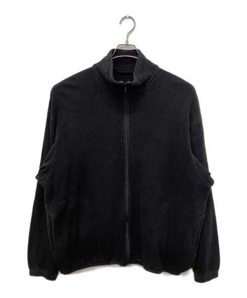 COMOLI（コモリ）COMOLI (コモリ) シルクフリース ジップジャケット ブラック サイズ:3の古着・服飾アイテム