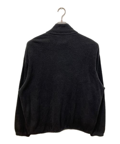 COMOLI（コモリ）COMOLI (コモリ) シルクフリース ジップジャケット ブラック サイズ:3の古着・服飾アイテム