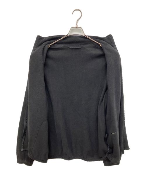 COMOLI（コモリ）COMOLI (コモリ) シルクフリース ジップジャケット ブラック サイズ:3の古着・服飾アイテム