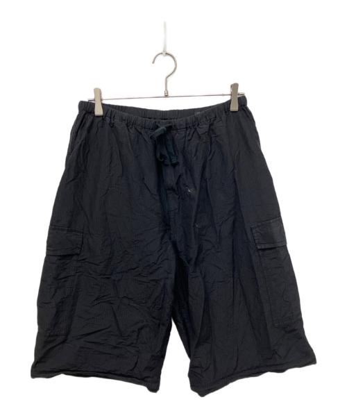 COMOLI（コモリ）COMOLI (コモリ) リップストップ コンバーティブル6Pパンツ ブラック サイズ:3の古着・服飾アイテム