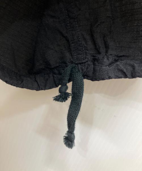 COMOLI（コモリ）COMOLI (コモリ) リップストップ コンバーティブル6Pパンツ ブラック サイズ:3の古着・服飾アイテム