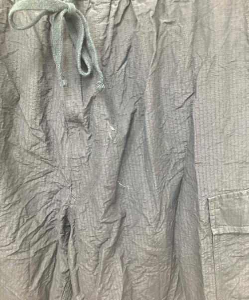 COMOLI（コモリ）COMOLI (コモリ) リップストップ コンバーティブル6Pパンツ ブラック サイズ:3の古着・服飾アイテム