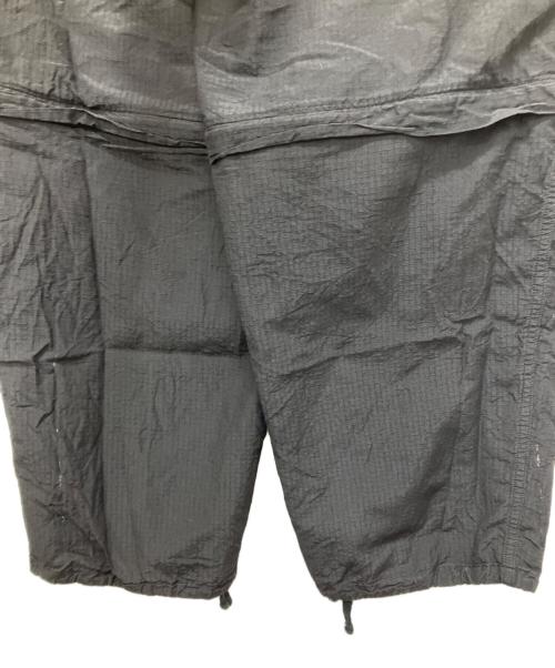 COMOLI（コモリ）COMOLI (コモリ) リップストップ コンバーティブル6Pパンツ ブラック サイズ:3の古着・服飾アイテム