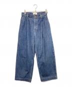 STUDIO NICHOLSONスタジオ ニコルソン）の古着「Puch Washed Denim」｜インディゴ
