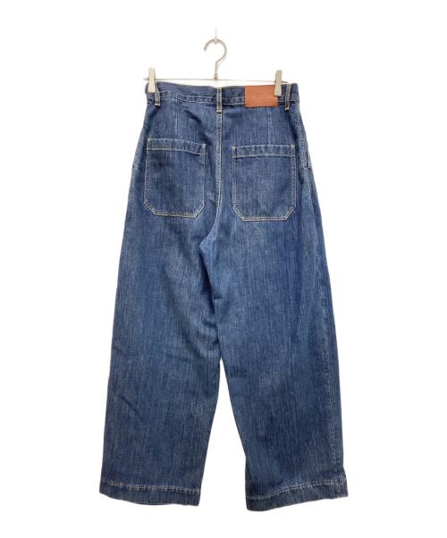 STUDIO NICHOLSON（スタジオ ニコルソン）STUDIO NICHOLSON (スタジオ ニコルソン) Puch Washed Denim インディゴ サイズ:Sの古着・服飾アイテム