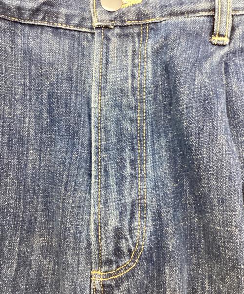 STUDIO NICHOLSON（スタジオ ニコルソン）STUDIO NICHOLSON (スタジオ ニコルソン) Puch Washed Denim インディゴ サイズ:Sの古着・服飾アイテム