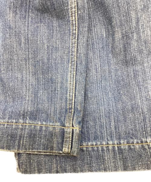 STUDIO NICHOLSON（スタジオ ニコルソン）STUDIO NICHOLSON (スタジオ ニコルソン) Puch Washed Denim インディゴ サイズ:Sの古着・服飾アイテム