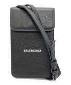 BALENCIAGAバレンシアガ）の古着「CASH PHONE AND CARD HOLDER」｜ブラック