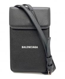 BALENCIAGA（バレンシアガ）の古着「CASH PHONE AND CARD HOLDER」｜ブラック