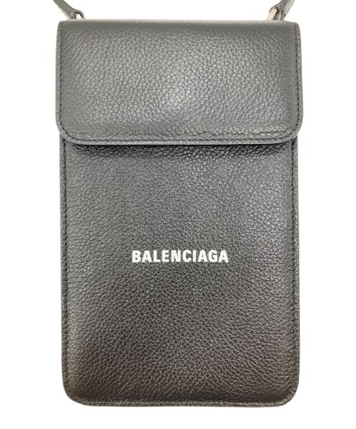 BALENCIAGA（バレンシアガ）BALENCIAGA (バレンシアガ) CASH PHONE AND CARD HOLDER ブラックの古着・服飾アイテム