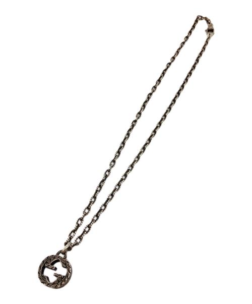 GUCCI（グッチ）GUCCI (グッチ) インターロッキングGアラベスクネックレス シルバーの古着・服飾アイテム