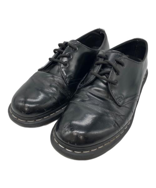 Dr.Martens（ドクターマーチン）Dr.Martens (ドクターマーチン) 3ホールシューズ ブラック サイズ:UK8の古着・服飾アイテム