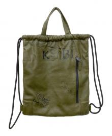 Ksubi（スビ）の古着「カウハイドナップサック」｜オリーブ