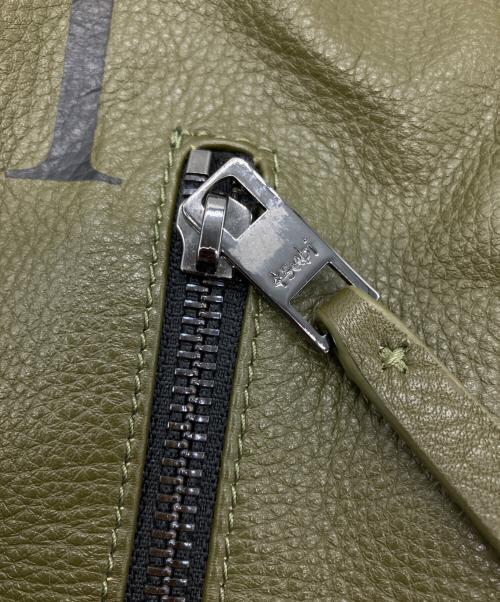 Ksubi（スビ）Ksubi (スビ) カウハイドナップサック オリーブの古着・服飾アイテム