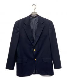 BROOKS BROTHERS（ブルックスブラザーズ）の古着「3B金釦ウールテーラードジャケット」｜ネイビー