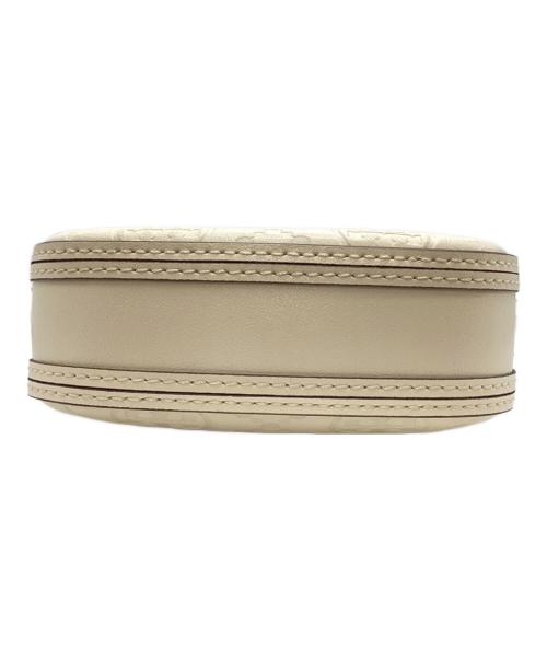 TORY BURCH（トリーバーチ）TORY BURCH (トリーバーチ) Tモノグラム レザー フォン クロスボディ ホワイトの古着・服飾アイテム