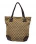 GUCCI (グッチ) GGキャンバストートバッグ ブラウン：45000円