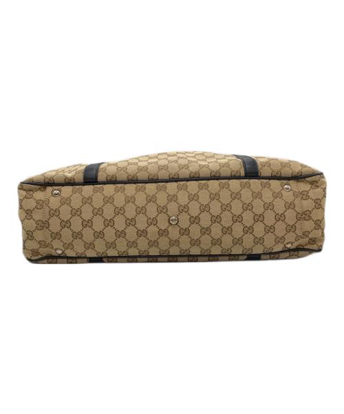 GUCCI（グッチ）GUCCI (グッチ) GGツインズトートバッグ ブラウンの古着・服飾アイテム