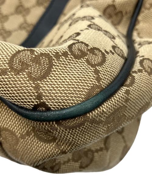 GUCCI（グッチ）GUCCI (グッチ) GGツインズトートバッグ ブラウンの古着・服飾アイテム
