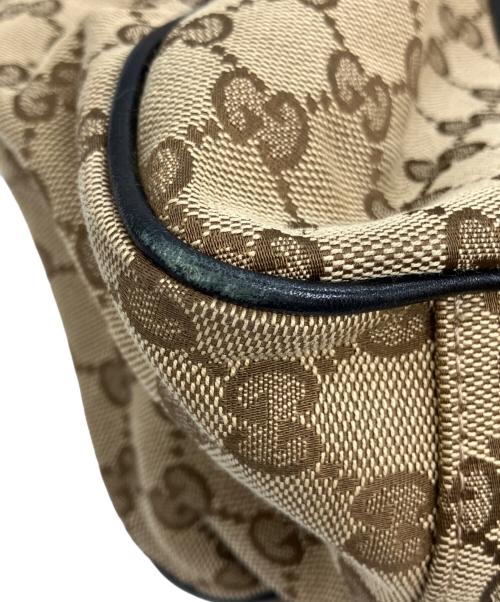 GUCCI（グッチ）GUCCI (グッチ) GGツインズトートバッグ ブラウンの古着・服飾アイテム