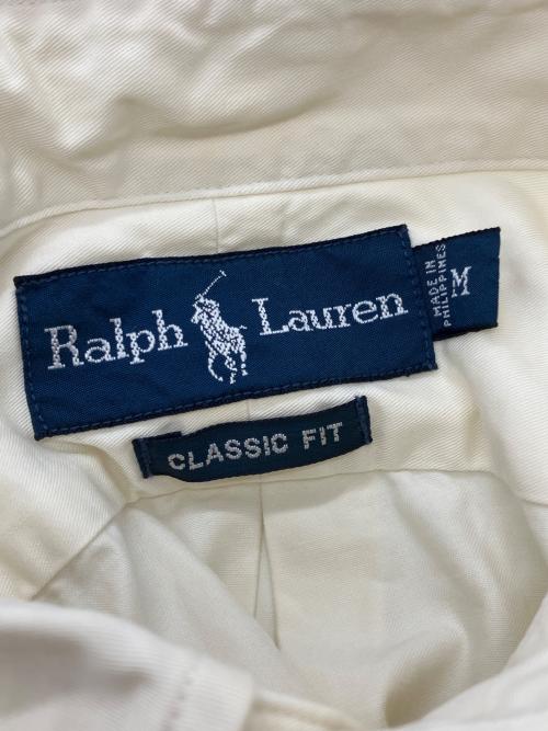 RALPH LAUREN（ラルフローレン）RALPH LAUREN (ラルフローレン) コットンシャツ ベージュ サイズ:Mの古着・服飾アイテム