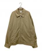 LACOSTEラコステ）の古着「ジップブルゾン」｜ベージュ