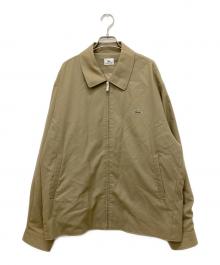 LACOSTE（ラコステ）の古着「ジップブルゾン」｜ベージュ