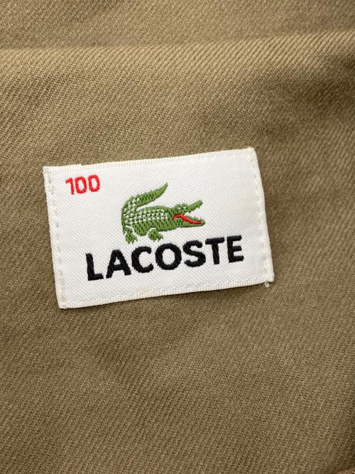 LACOSTE（ラコステ）LACOSTE (ラコステ) ジップブルゾン ベージュ サイズ:表記なしの古着・服飾アイテム
