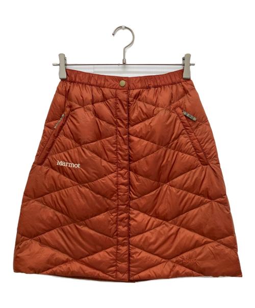 MARMOT（マーモット）Marmot (マーモット) ダウンスカート オレンジ サイズ:Sの古着・服飾アイテム