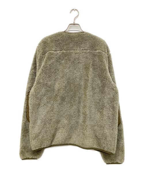 L.L.Bean（エルエルビーン）L.L.Bean (エルエルビーン) ハイパイルフリーススナップジャケット オリーブ サイズ:Mの古着・服飾アイテム