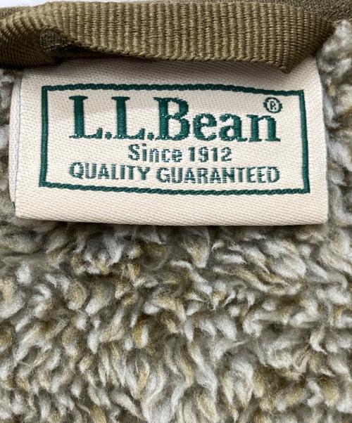 L.L.Bean（エルエルビーン）L.L.Bean (エルエルビーン) ハイパイルフリーススナップジャケット オリーブ サイズ:Mの古着・服飾アイテム
