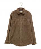 L.L.Beanエルエルビーン）の古着「レイクウォッシュ・コーデュロイ長袖シャツ」｜ブラウン
