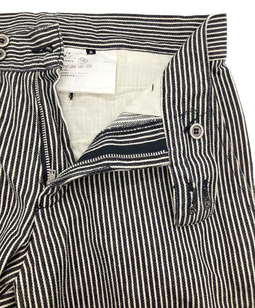 COMME des GARCONS tricot（コムデギャルソントリコ）COMME des GARCONS tricot (コムデギャルソントリコ) ヒッコリーパンツ ブラック サイズ:Sの古着・服飾アイテム