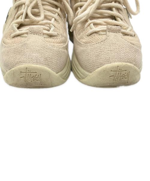 NIKE（ナイキ）NIKE (ナイキ) stussy (ステューシー) Penny 2 Fossil　ハイカットスニーカー アイボリー サイズ:23cmの古着・服飾アイテム