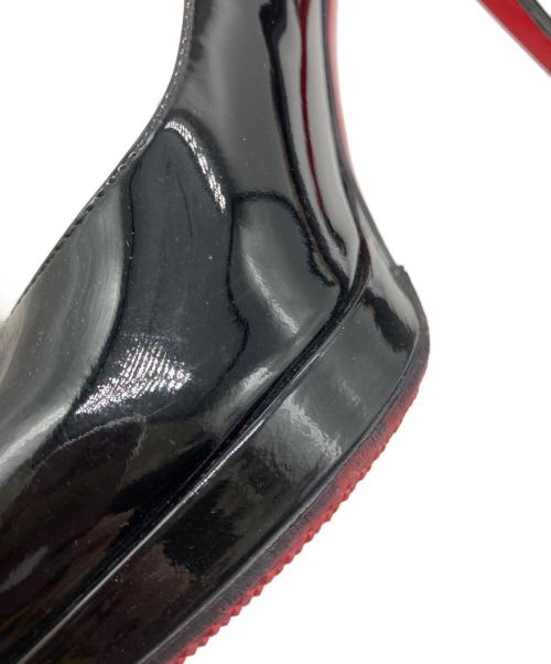 Christian Louboutin（クリスチャン・ルブタン）Christian Louboutin (クリスチャン・ルブタン) エナメルヒールパンプス ブラック サイズ:36.5の古着・服飾アイテム