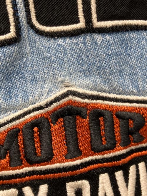 HARLEY-DAVIDSON（ハーレーダビッドソン）HARLEY-DAVIDSON (ハーレーダビッドソン) デニムシャツ インディゴ サイズ:Lの古着・服飾アイテム
