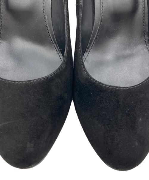 TOD'S（トッズ）TOD'S (トッズ) スウェードヒールパンプス ブラック サイズ:36の古着・服飾アイテム
