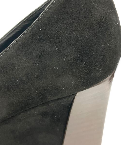 TOD'S（トッズ）TOD'S (トッズ) スウェードヒールパンプス ブラック サイズ:36の古着・服飾アイテム