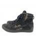 DIESEL (ディーゼル) ハイカットスニーカー ブラック サイズ:26.5㎝：5000円