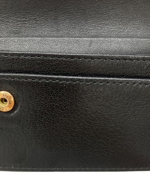 Christian Dior（クリスチャン ディオール）Christian Dior (クリスチャン ディオール) サドルカードホルダー ブラックの古着・服飾アイテム