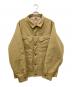 COMFORTABLE REASON（コンフォータブルリーズン）の古着「Daily Trucker Jacket」｜ベージュ