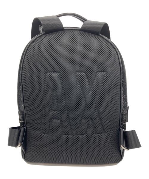 ARMANI EXCHANGE（アルマーニ エクスチェンジ）ARMANI EXCHANGE (アルマーニ エクスチェンジ) YOU.ME US ロゴミニバックパック ブラックの古着・服飾アイテム