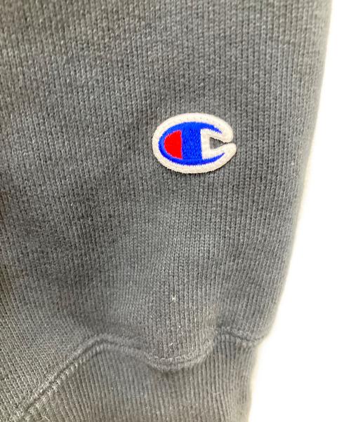 Champion（チャンピオン）Champion (チャンピオン) X-GIRL (エックスガール) REVERSE WEAVE R ZIP UP HOODIE ブラック サイズ:Sの古着・服飾アイテム