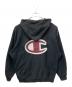 Champion (チャンピオン) X-GIRL (エックスガール) REVERSE WEAVE R ZIP UP HOODIE ブラック サイズ:S：5000円
