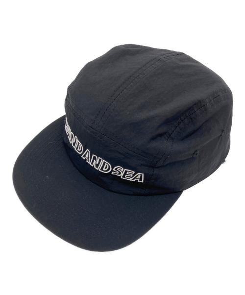 WIND AND SEA（ウィンダンシー）WIND AND SEA (ウィンダンシー) BIG LOGO JET CAP ブラック 未使用品の古着・服飾アイテム