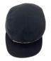 中古・古着 WIND AND SEA (ウィンダンシー) BIG LOGO JET CAP ブラック 未使用品：5000円